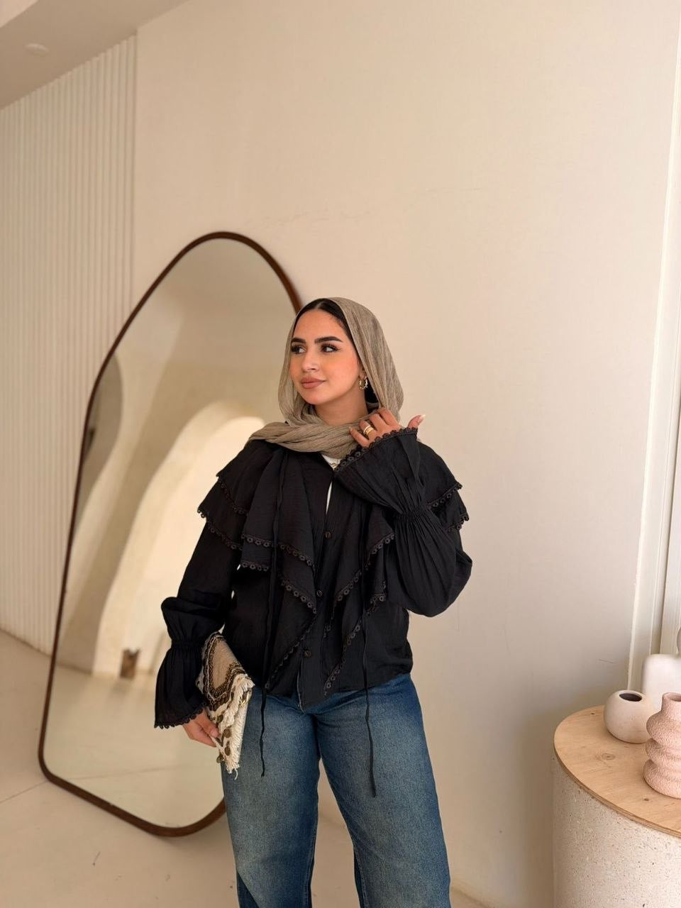Galaxy Raffles Blouse