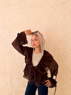 Shifon Raffles Blouse