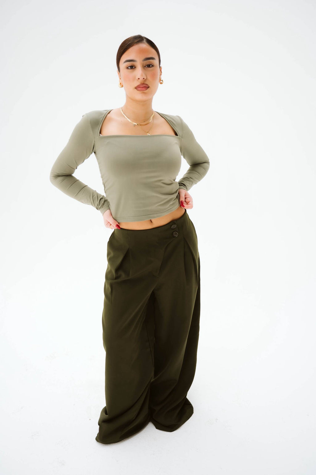 Square Neck Top 02