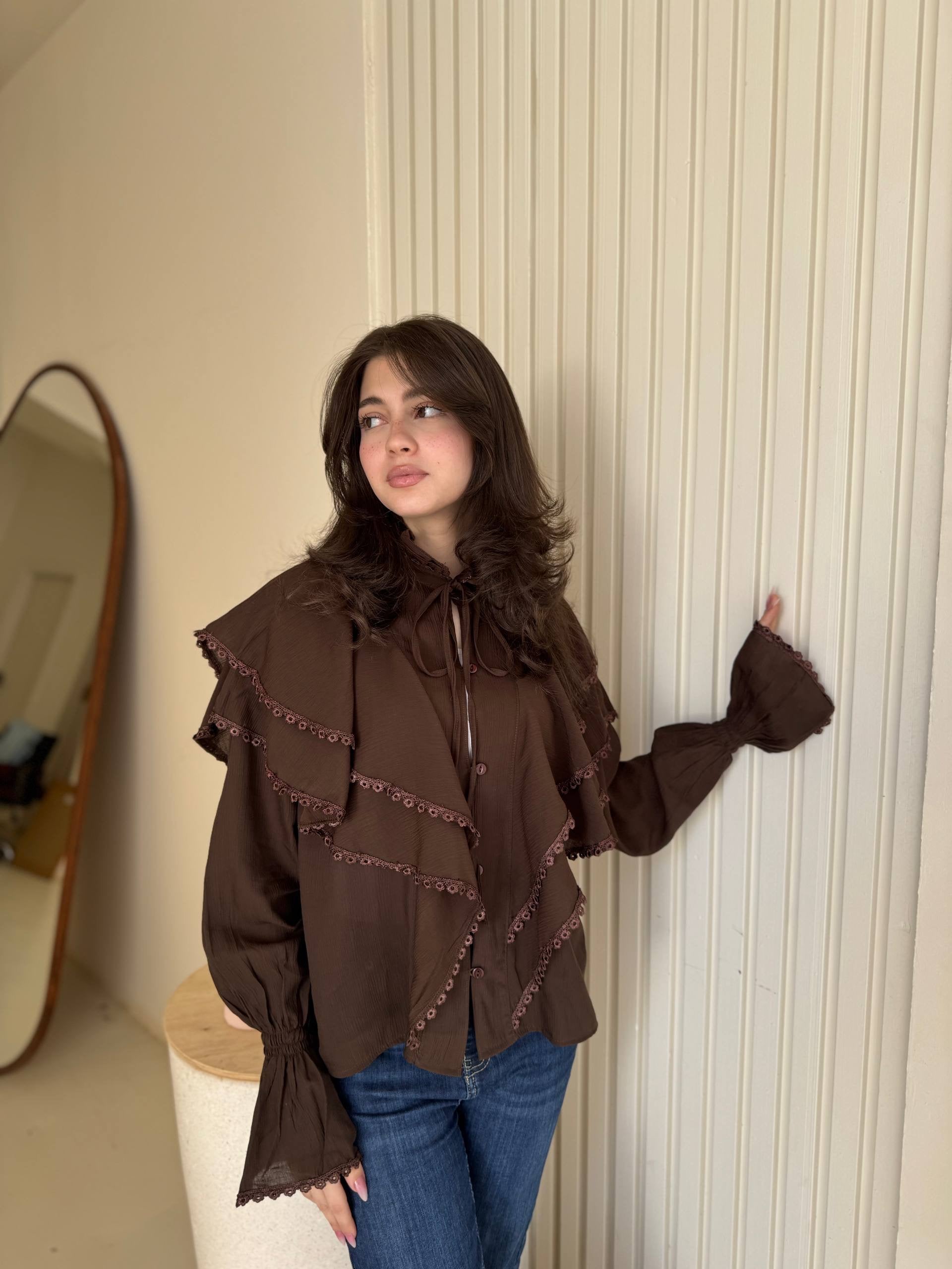 Galaxy Raffles Blouse
