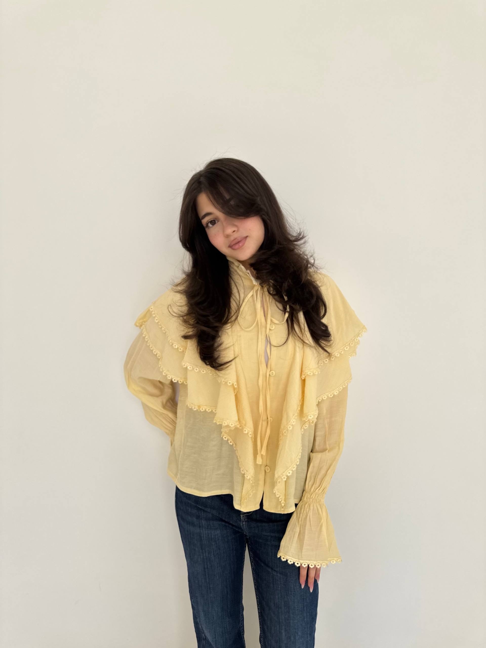 Galaxy Raffles Blouse