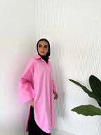 Long Poplin  Shirt