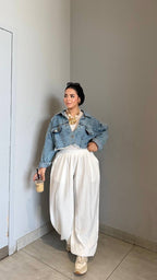 Linen Balloon pants