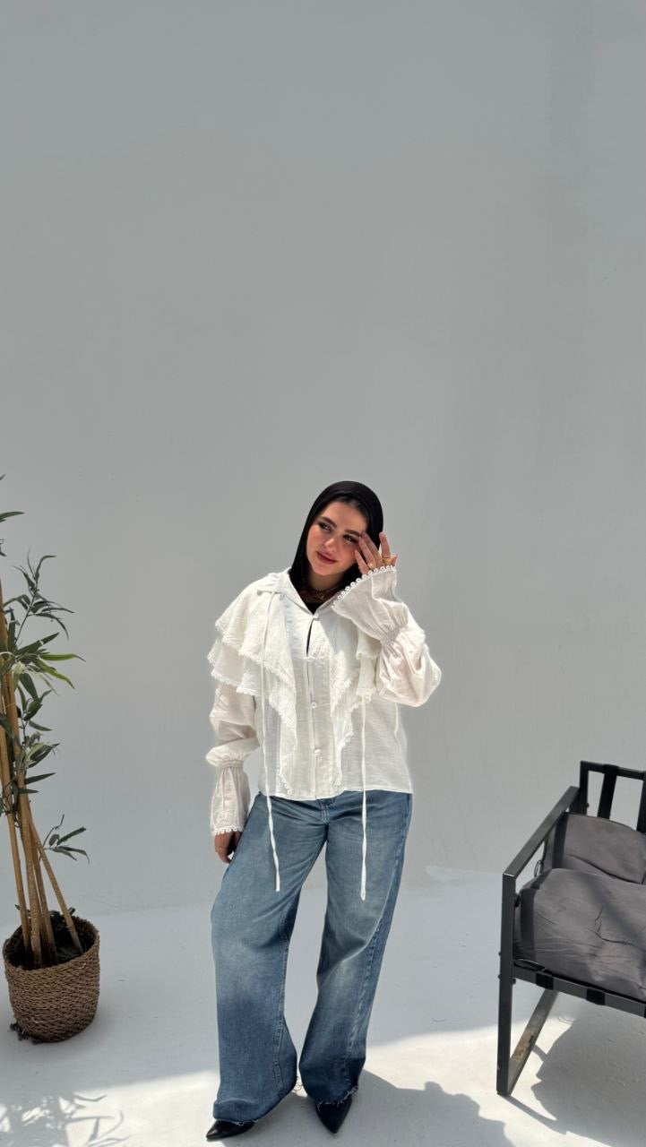 Galaxy Raffles Blouse