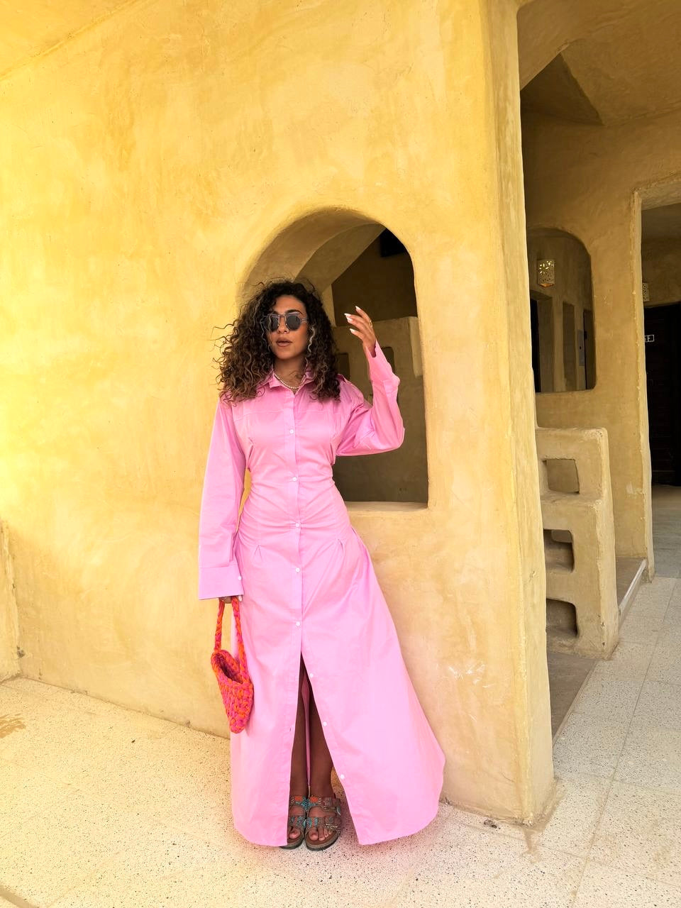 Maxi Shirt Dress