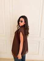 Oversized Blazer Vest