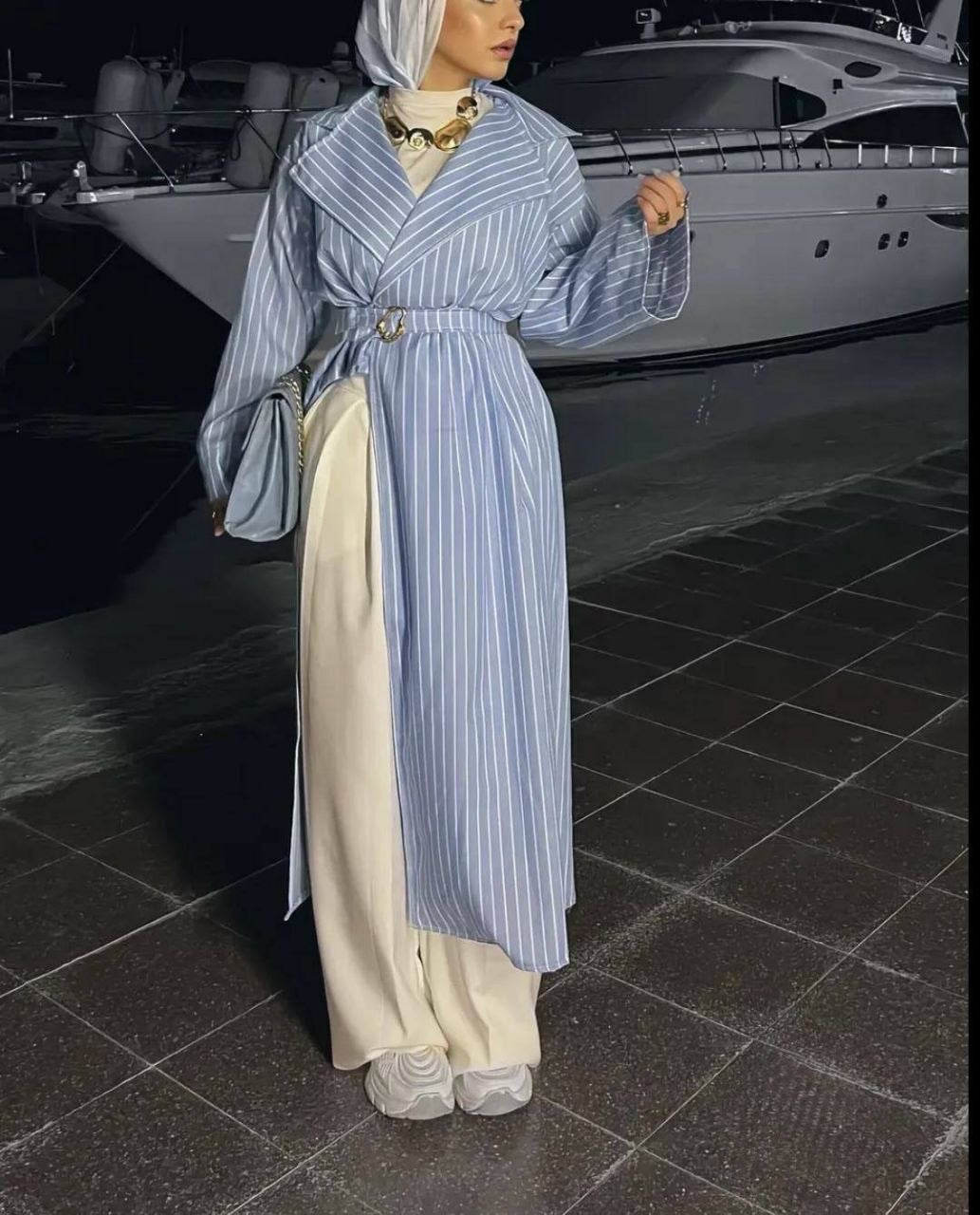 Long Shirt with Belt