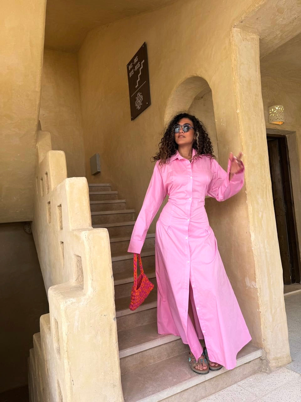 Maxi Shirt Dress