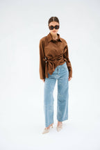 Twisted Stripped Shirt