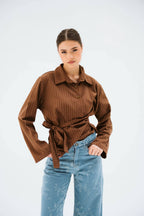 Twisted Stripped Shirt