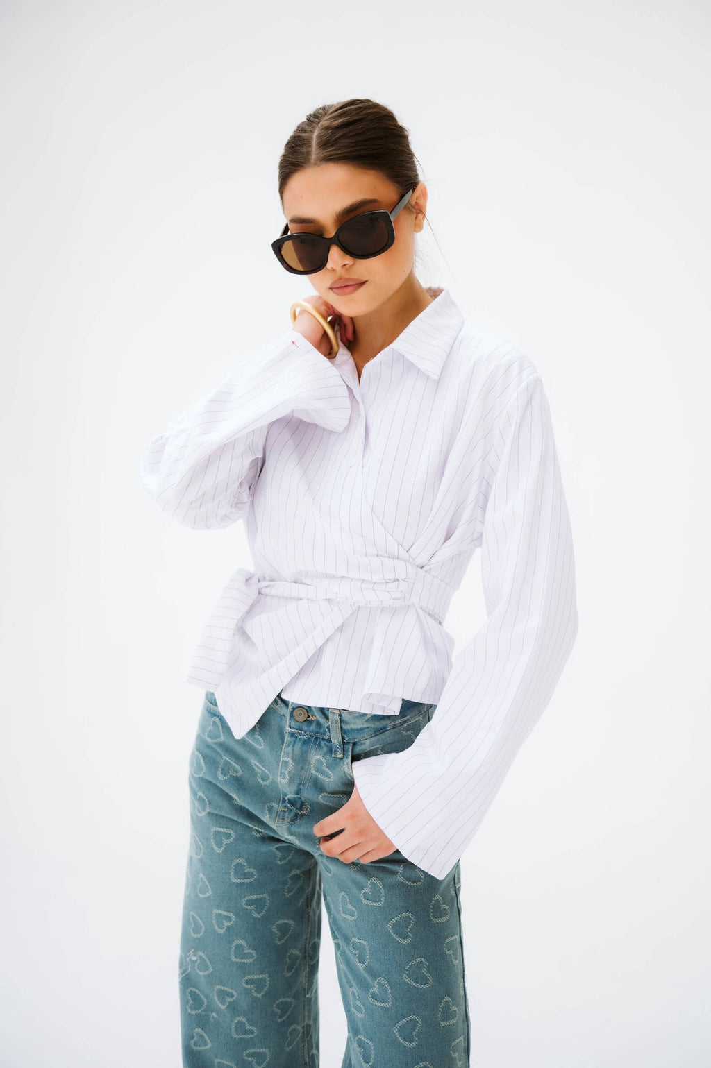 Twisted Stripped Shirt