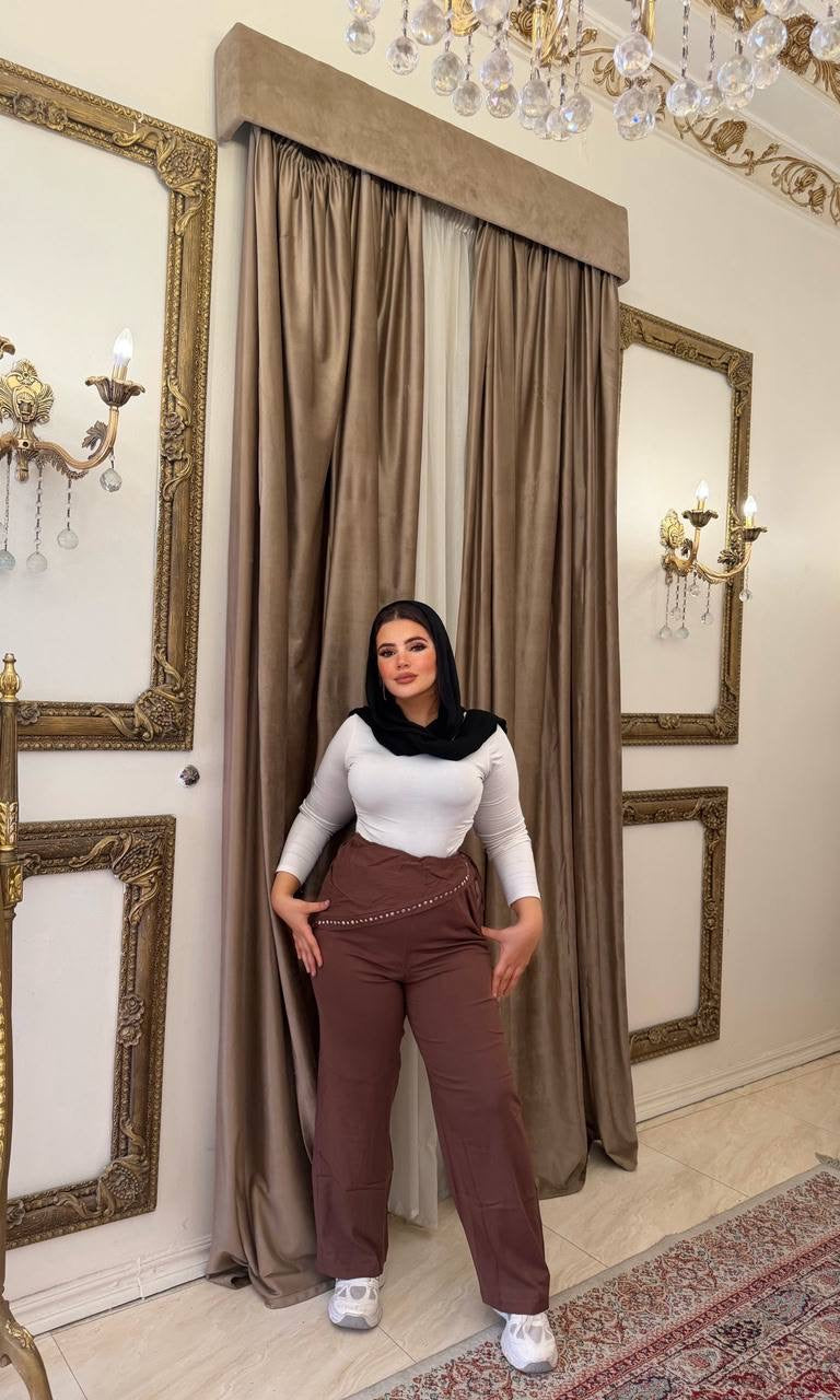 Scarf Strussed pants