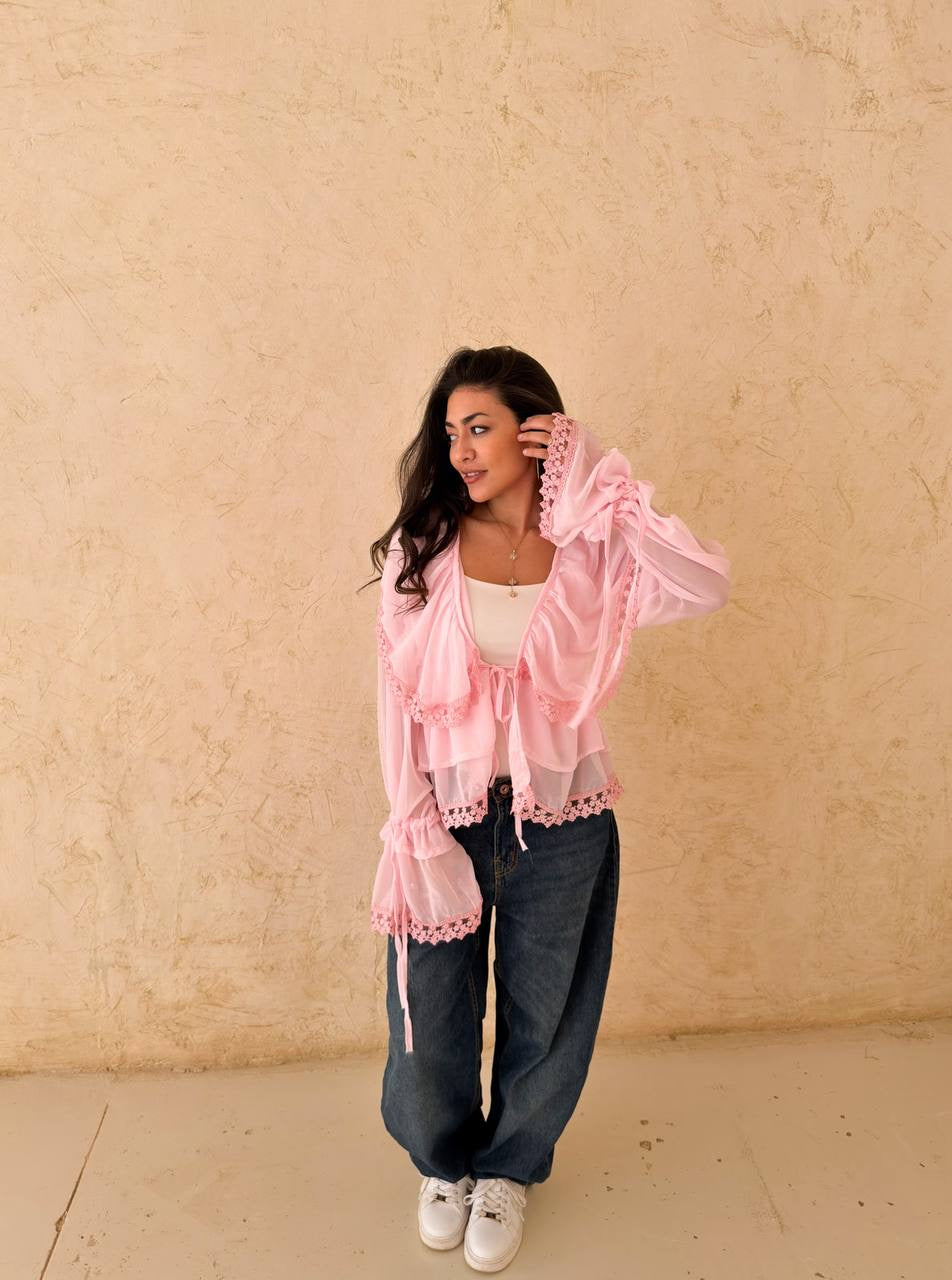 Shifon Raffles Blouse