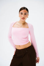 Square Neck Top 02
