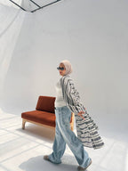 Stripped Cardigan