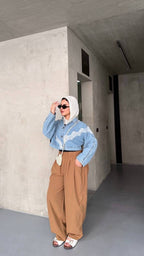 Relaxed Fit Balloon Pants