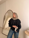 Galaxy Raffles Blouse