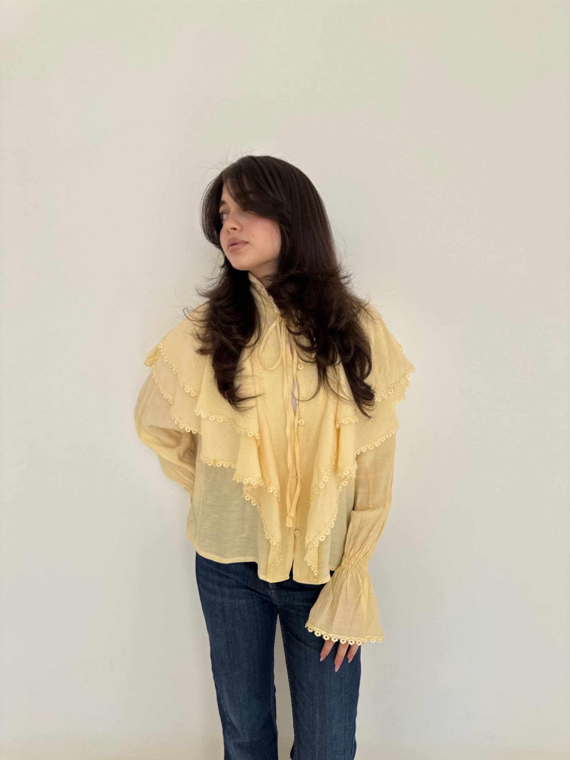 Galaxy Raffles Blouse