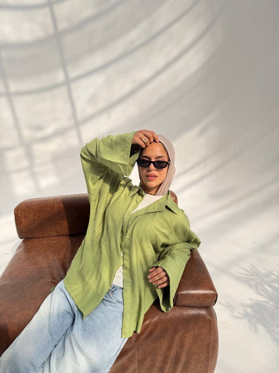 Cardigan linen