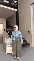 Relaxed Fit Balloon Pants