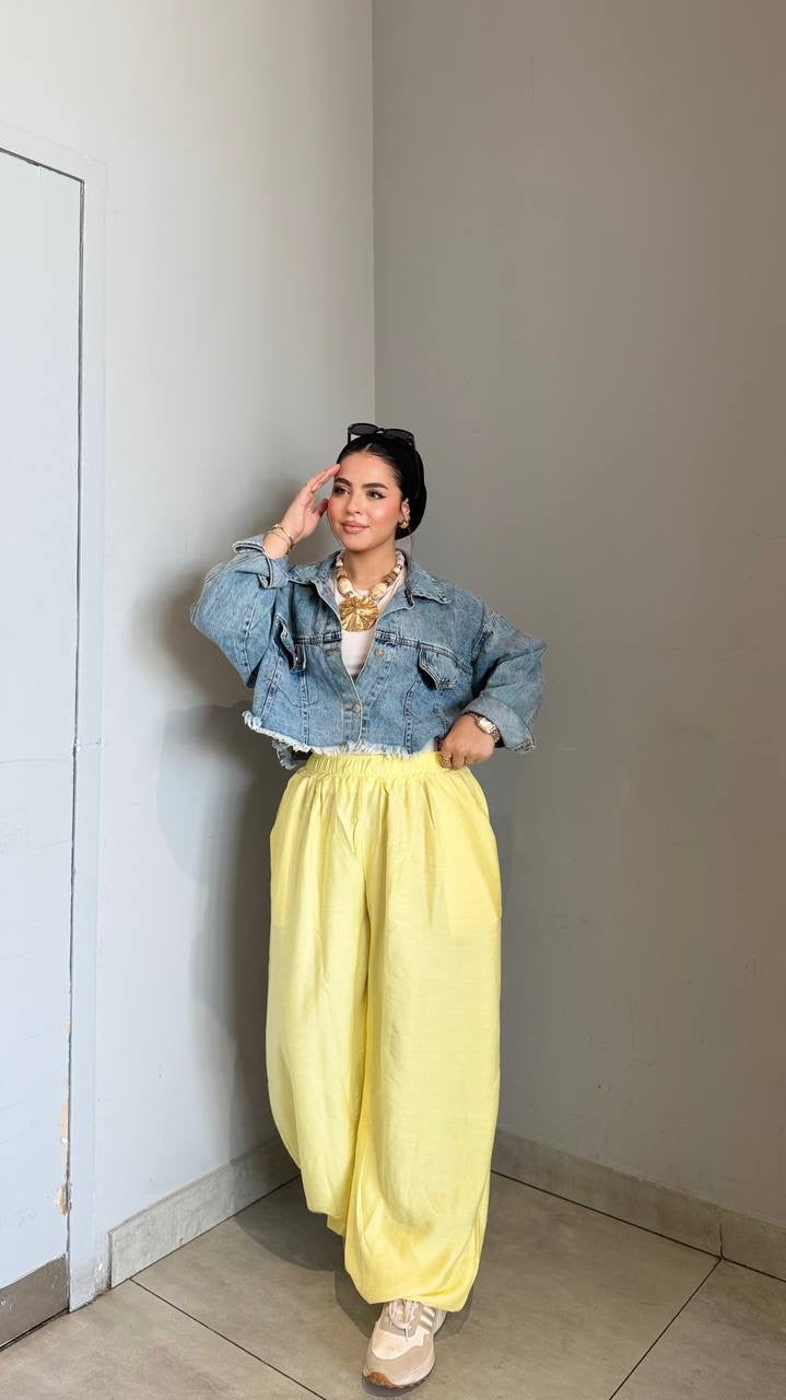 Linen Balloon pants