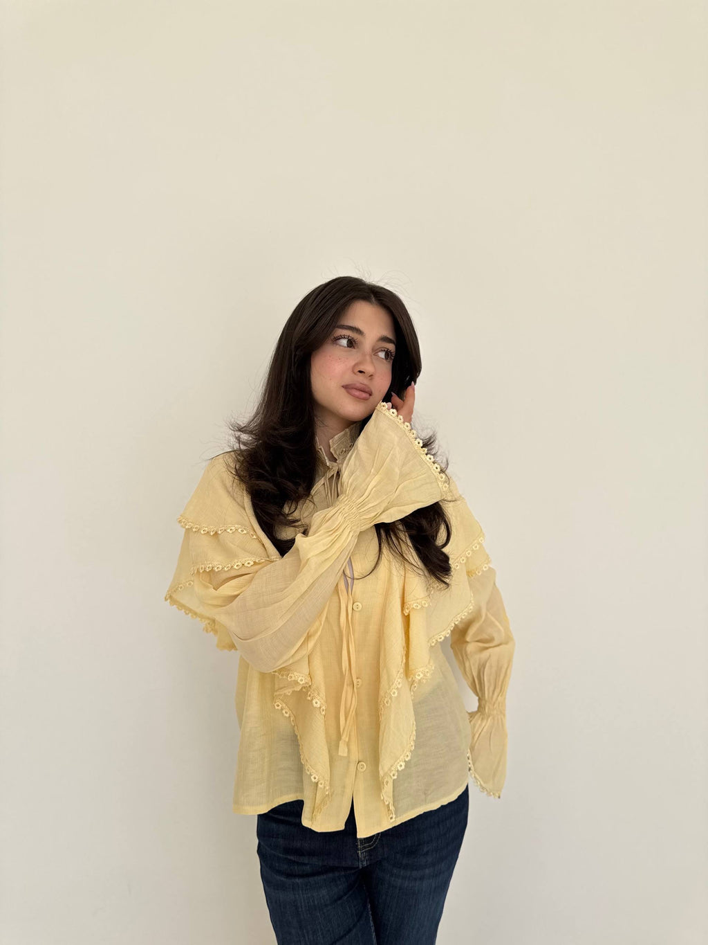 Galaxy Raffles Blouse