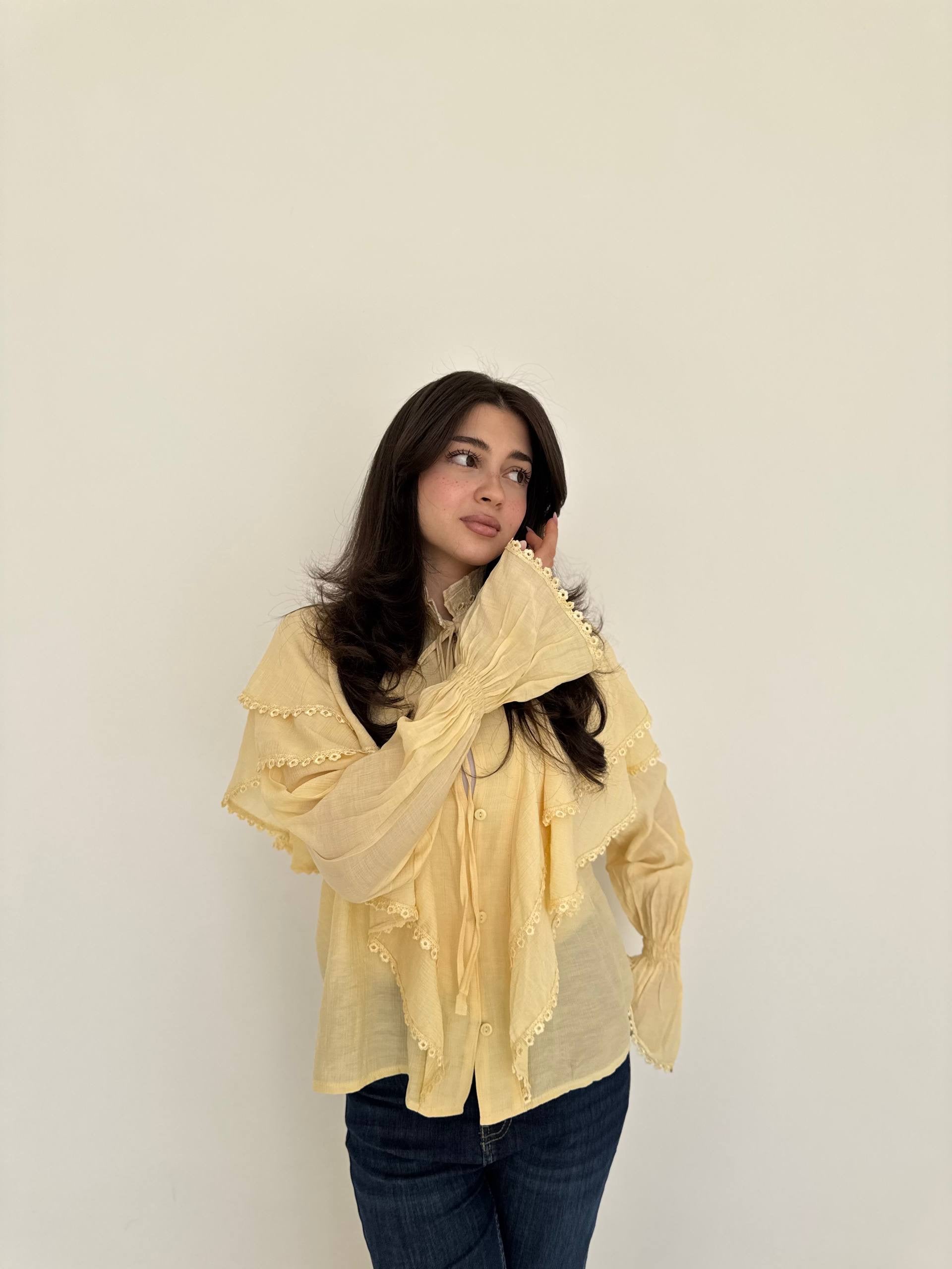 Galaxy Raffles Blouse