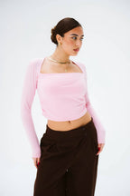 Square Neck Top 02