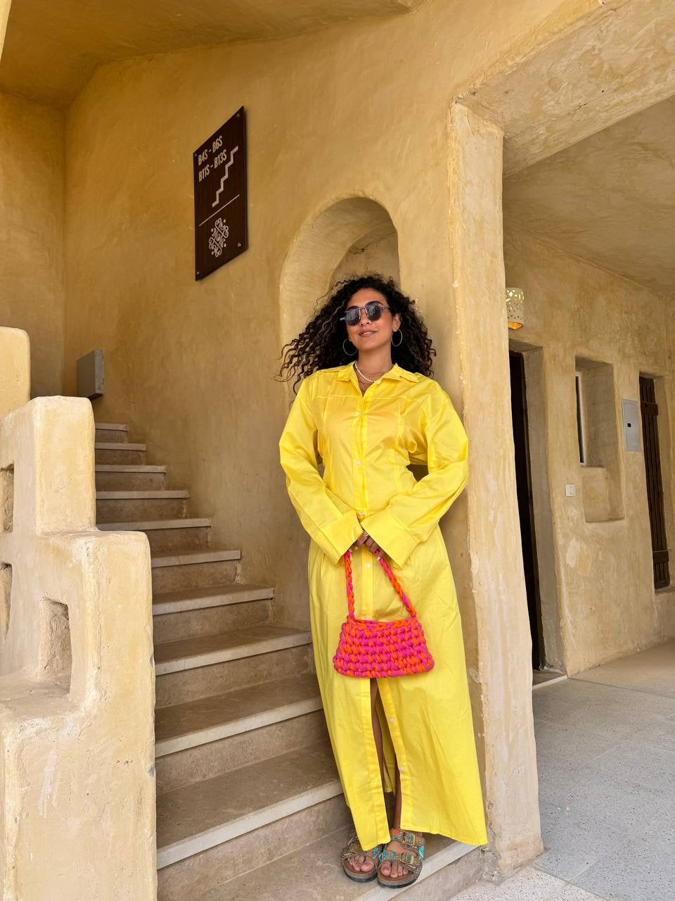 Maxi Shirt Dress