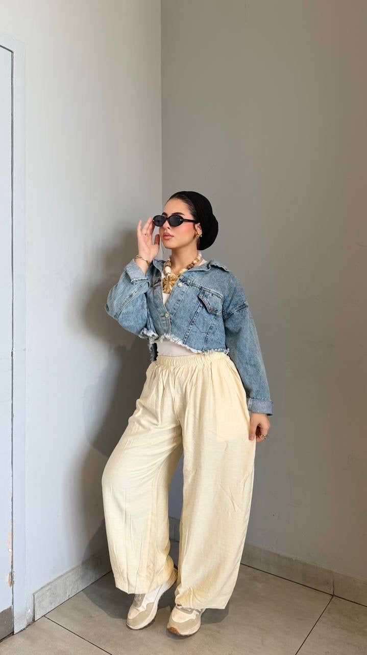 Linen Balloon pants