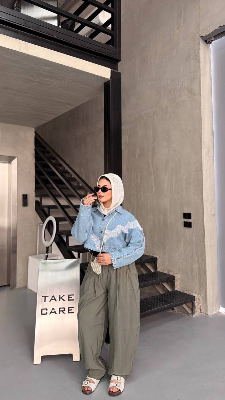 Relaxed Fit Balloon Pants