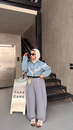 Relaxed Fit Balloon Pants