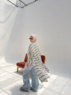 Stripped Cardigan