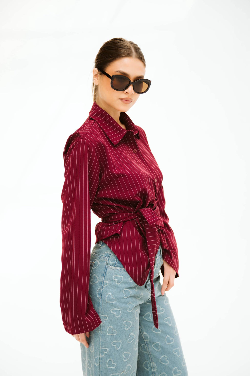 Twisted Stripped Shirt