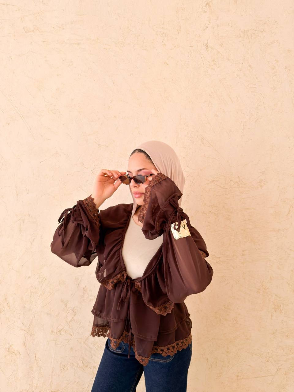 Shifon Raffles Blouse