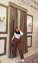 Scarf Strussed pants