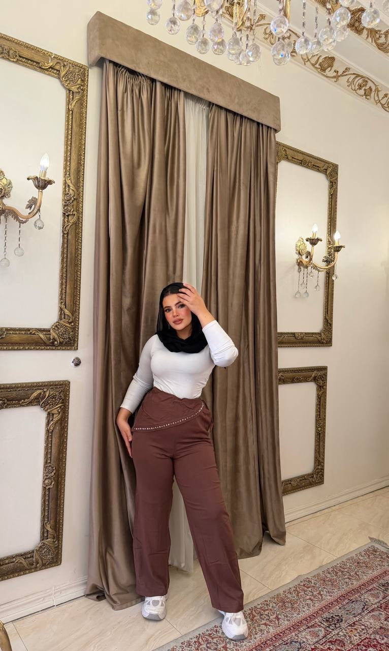 Scarf Strussed pants