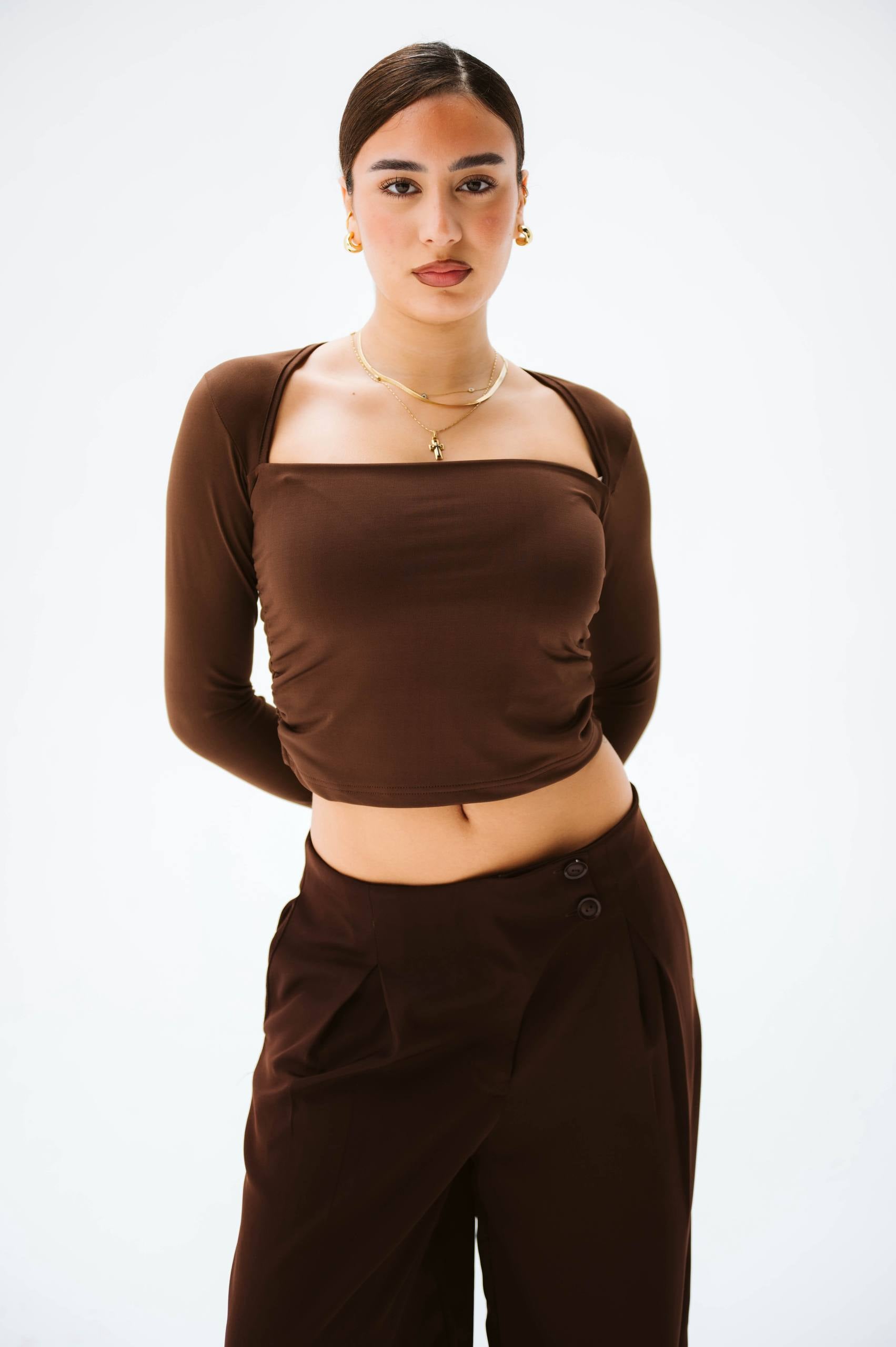 Square Neck Top 02