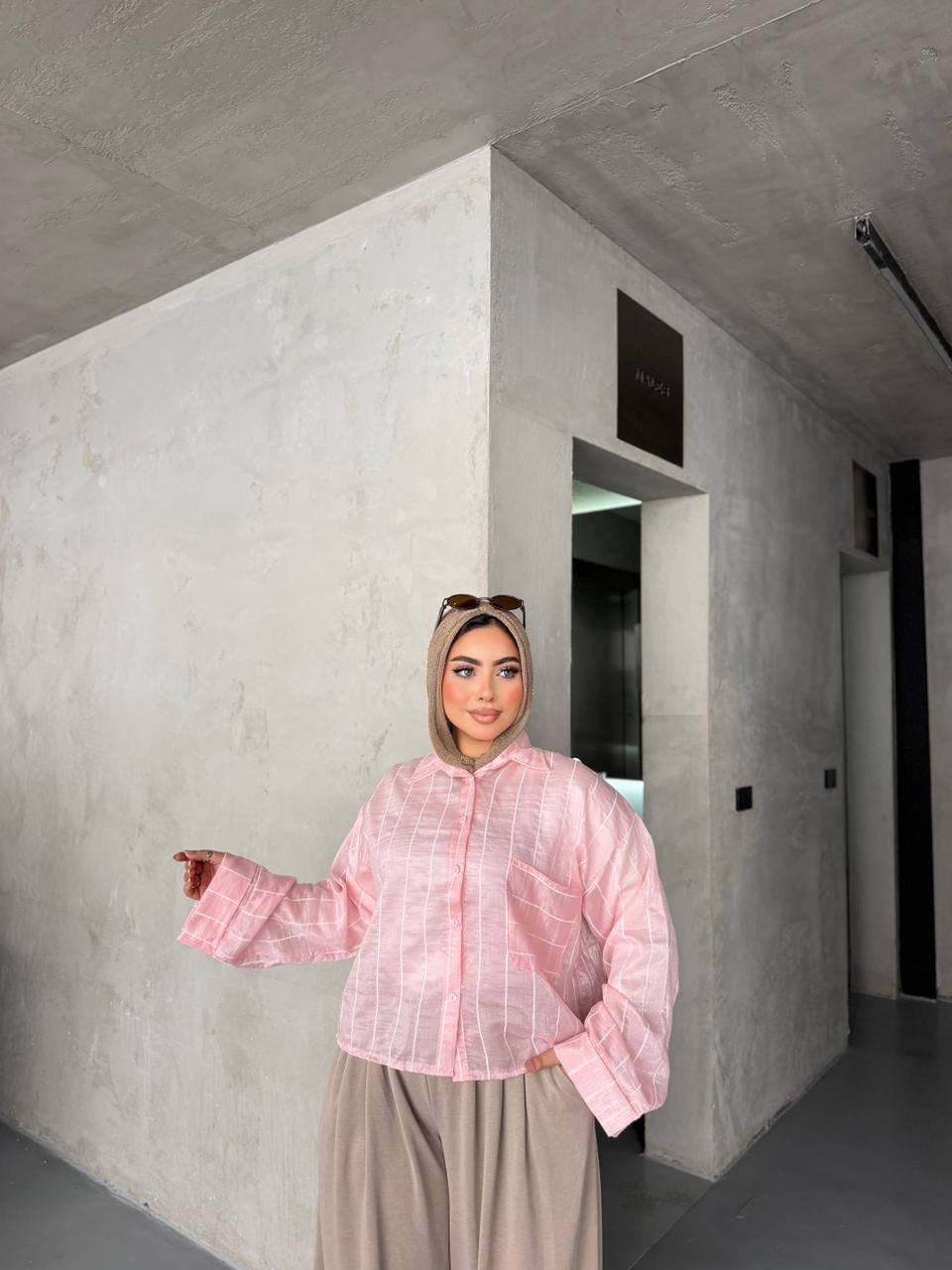 Shimmer Stripped Shirt