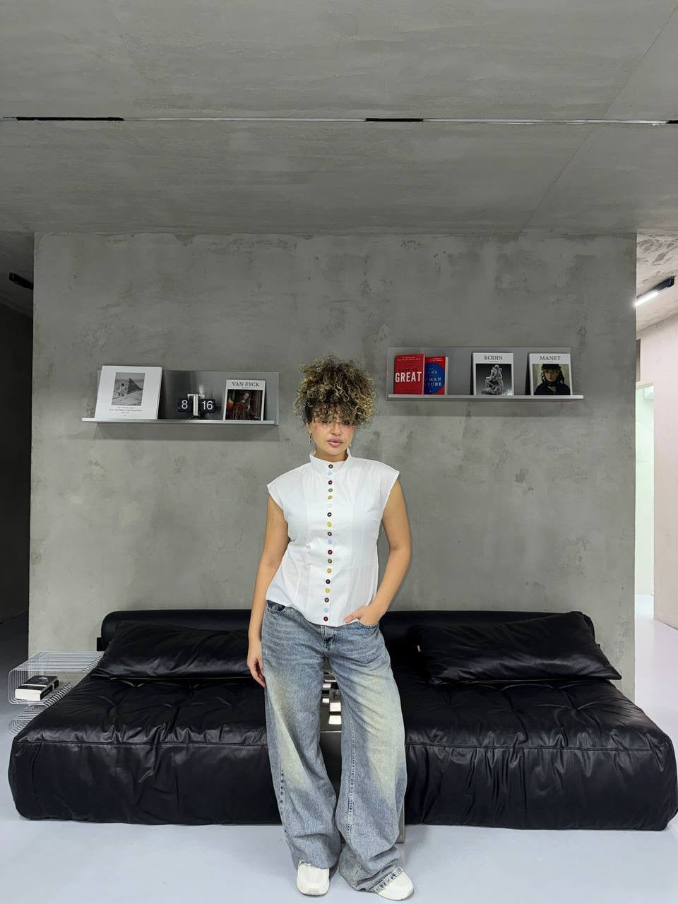 Multi Colors Buttons Shirt