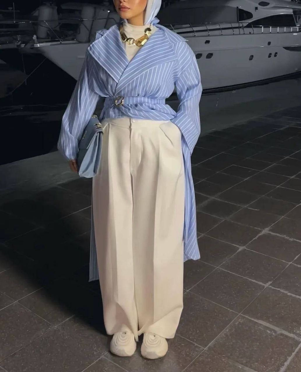 Long Shirt with Belt
