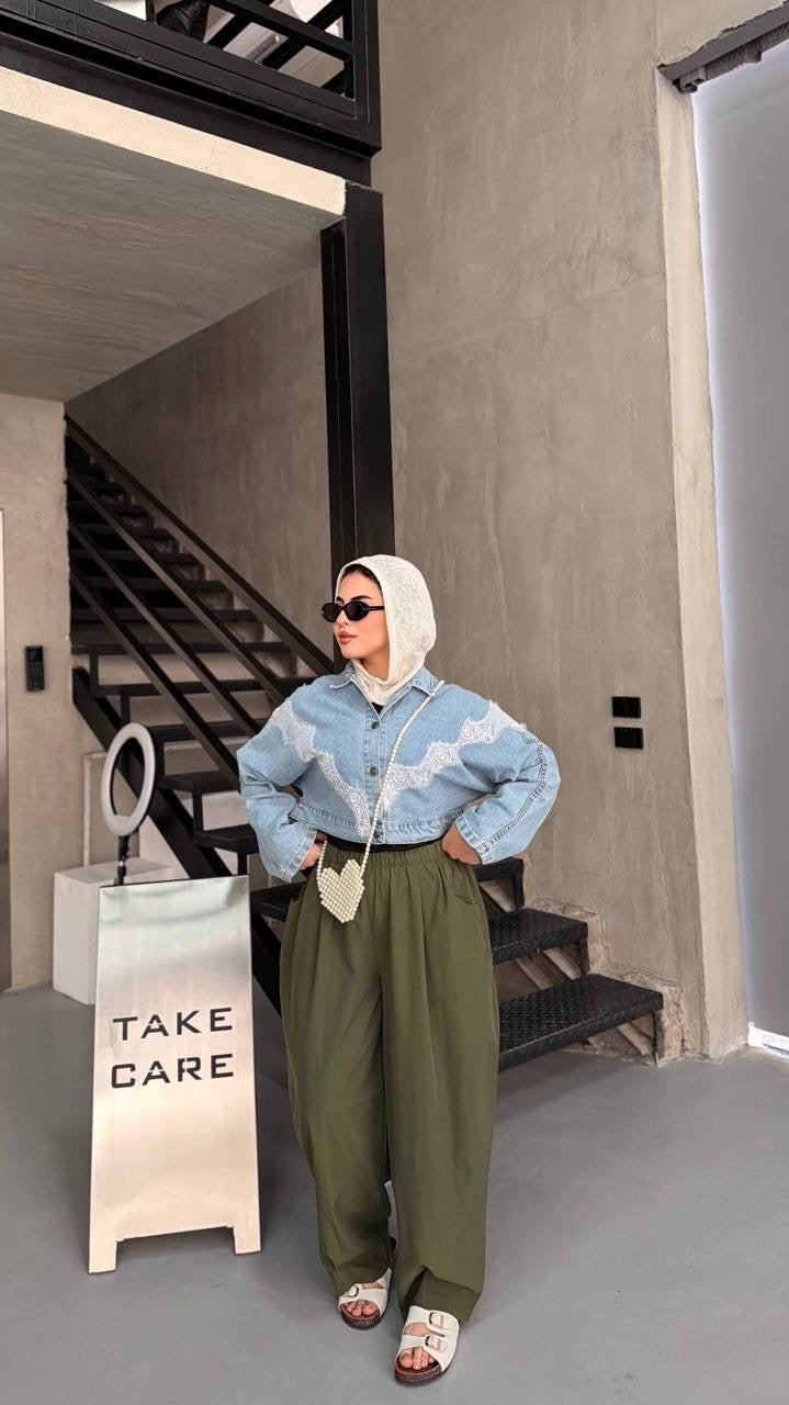 Relaxed Fit Balloon Pants