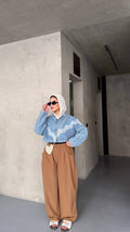 Relaxed Fit Balloon Pants