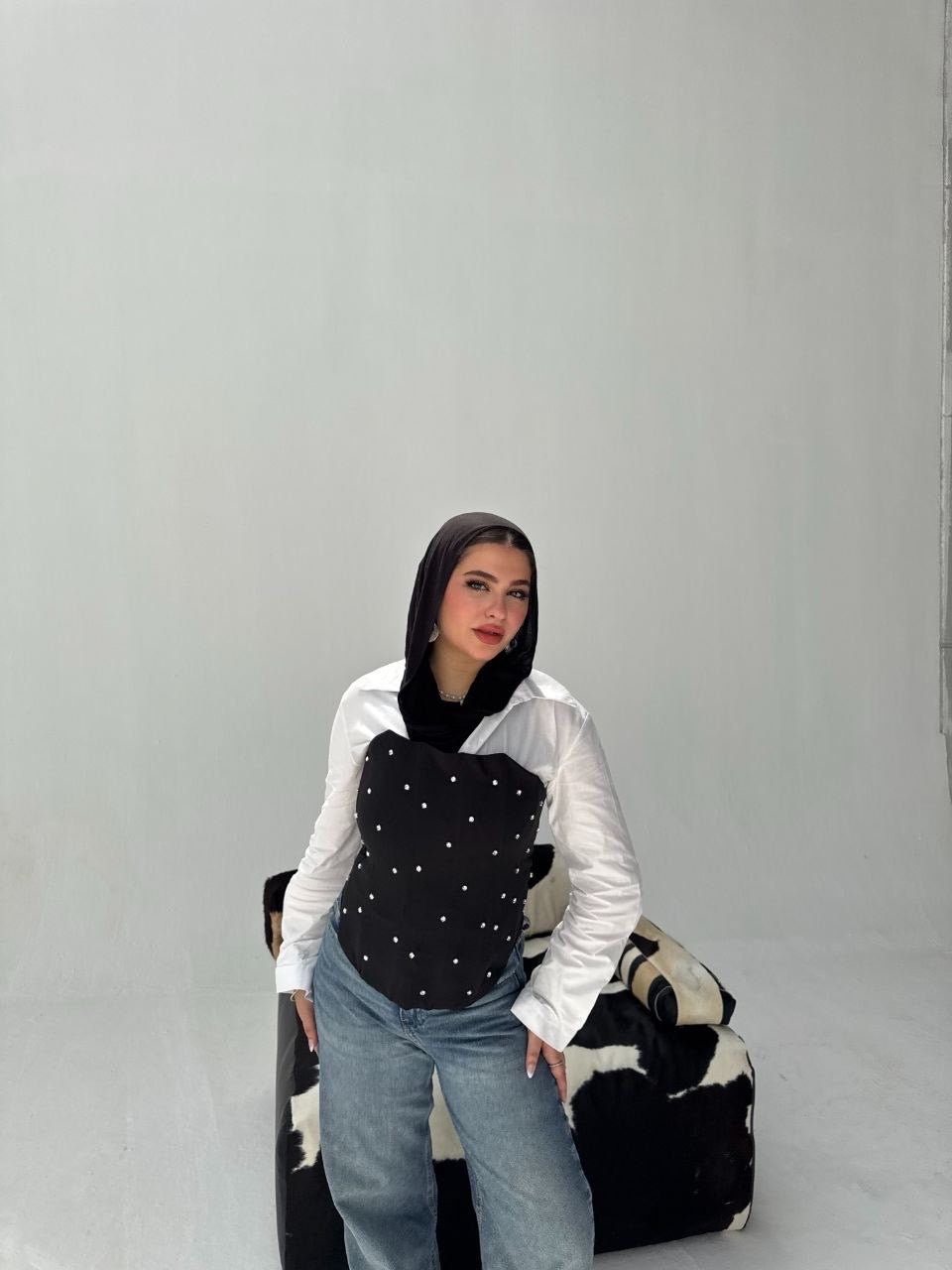 Corset Plain with Strass