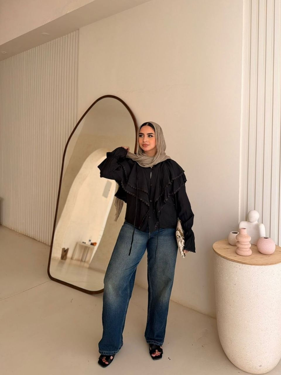 Galaxy Raffles Blouse