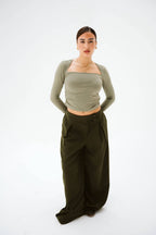 Square Neck Top 02
