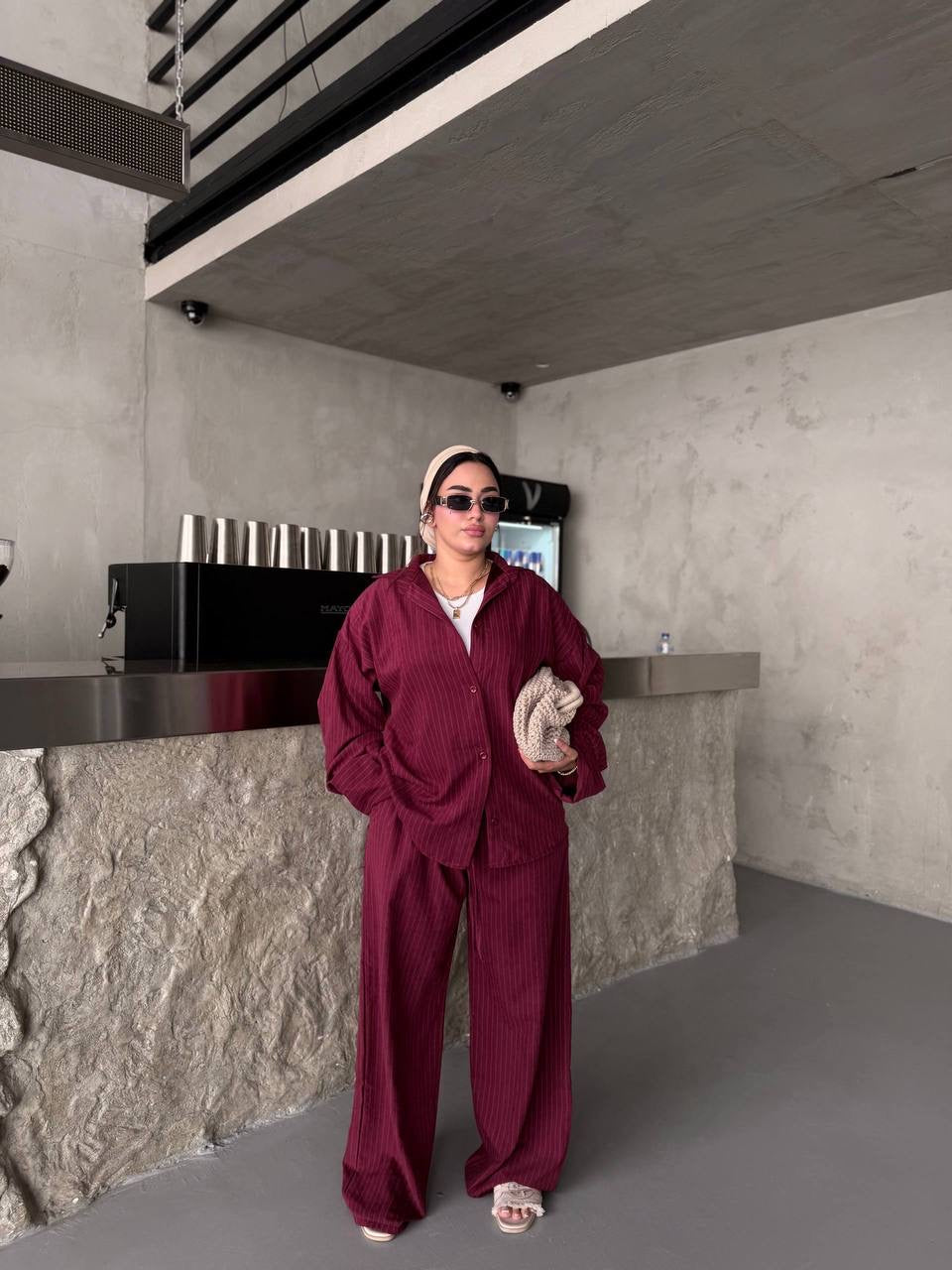 Kobra Stripped Suit