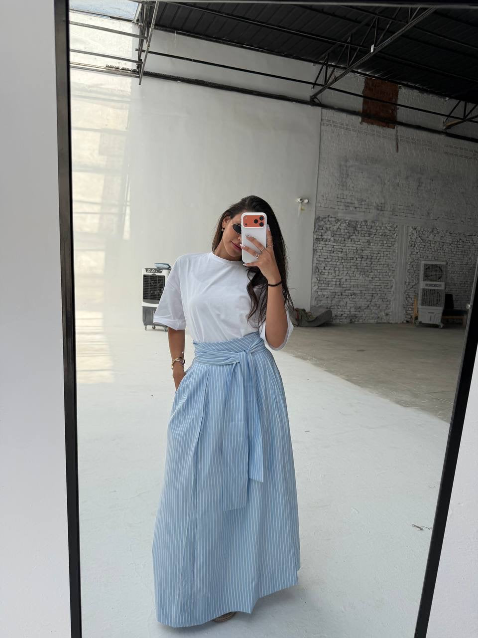 Stripped Skirt