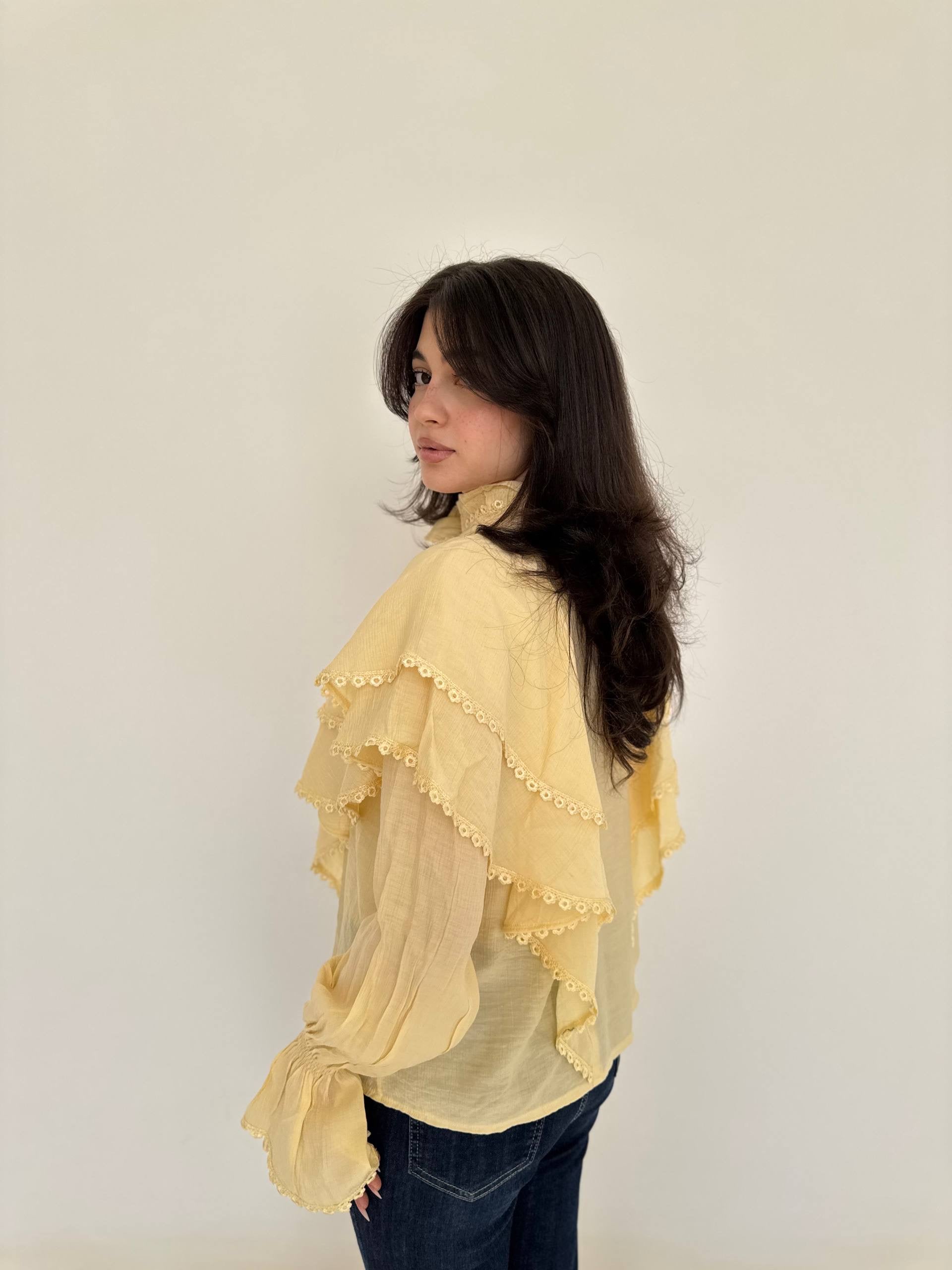 Galaxy Raffles Blouse